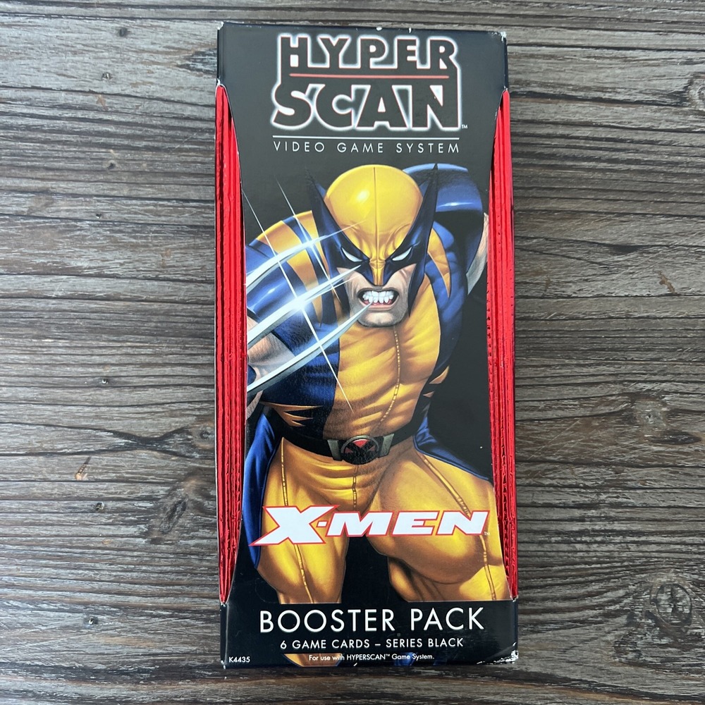 Mattel X-Men Booster Pack - Hyperscan Video Game System Brand New SEALED YES